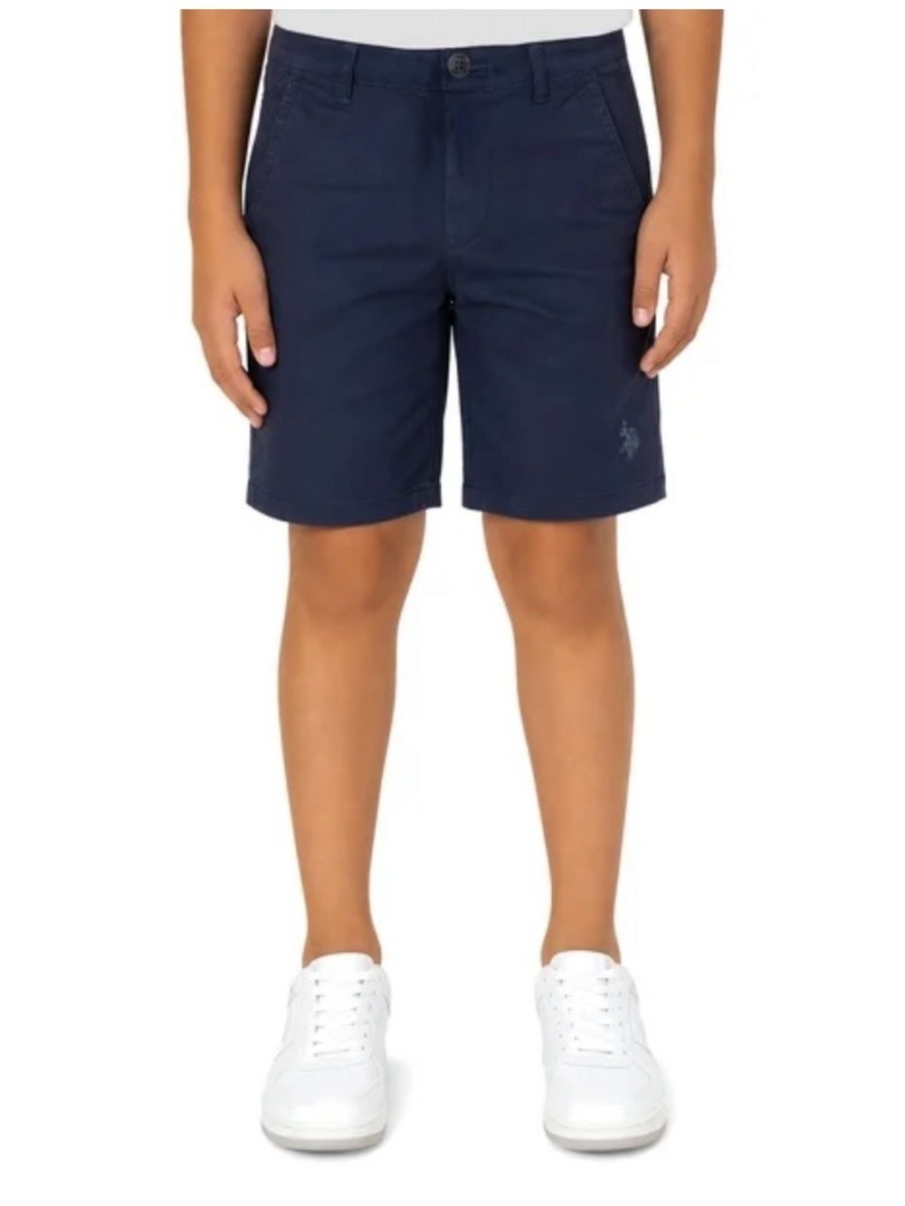 U.S. POLO ASSN. Boys Boho Retro Twill Chino Shorts
